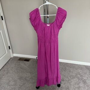 Sim & Sam Linen Blend Dress